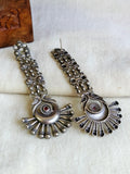 925 Silver Oxidised Festive Dangler Earrings | Sarichka