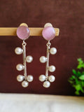 Premium Monalisa Oxidised Danglers with Stone Spark | Sarichka Fashion