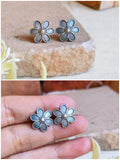 Chic Silver-Toned Tiny Studs Combo Set | Sarichka