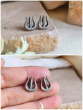 Chic Silver-Toned Tiny Studs Combo Set | Sarichka